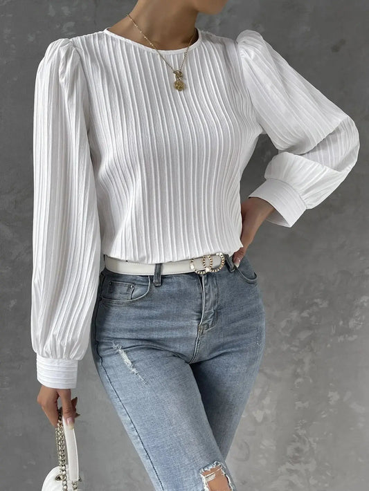 emma | timeless elegant blouse