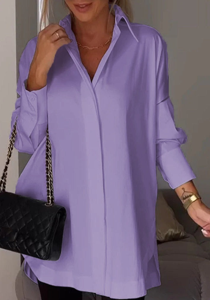 Women's Casual Blouse with Modern Design