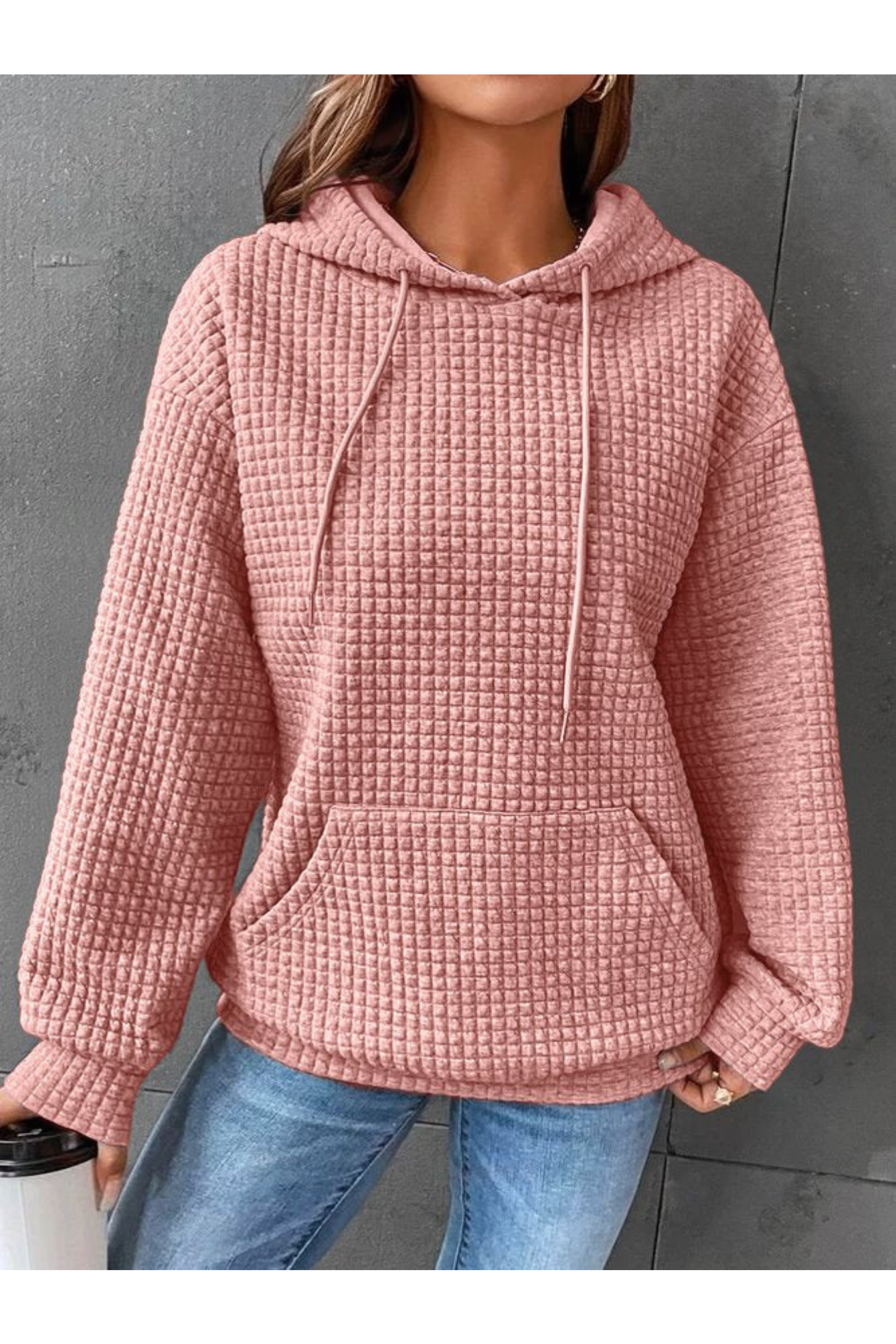 Women's Pullover Hoodie with Relaxed Fit for Everyday Wear