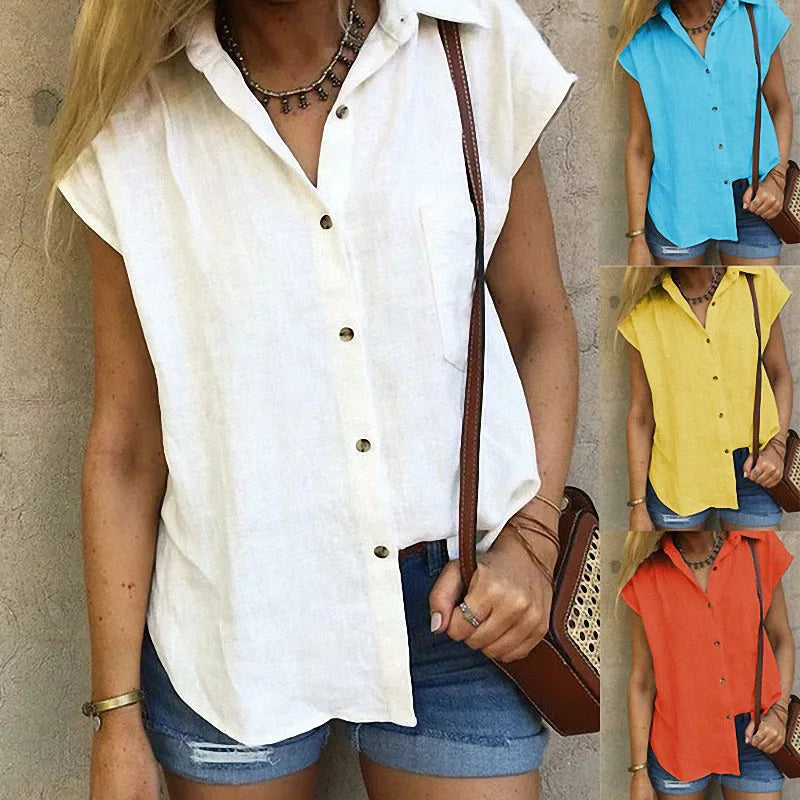 Women's Sleeveless Shirt with Lightweight Design