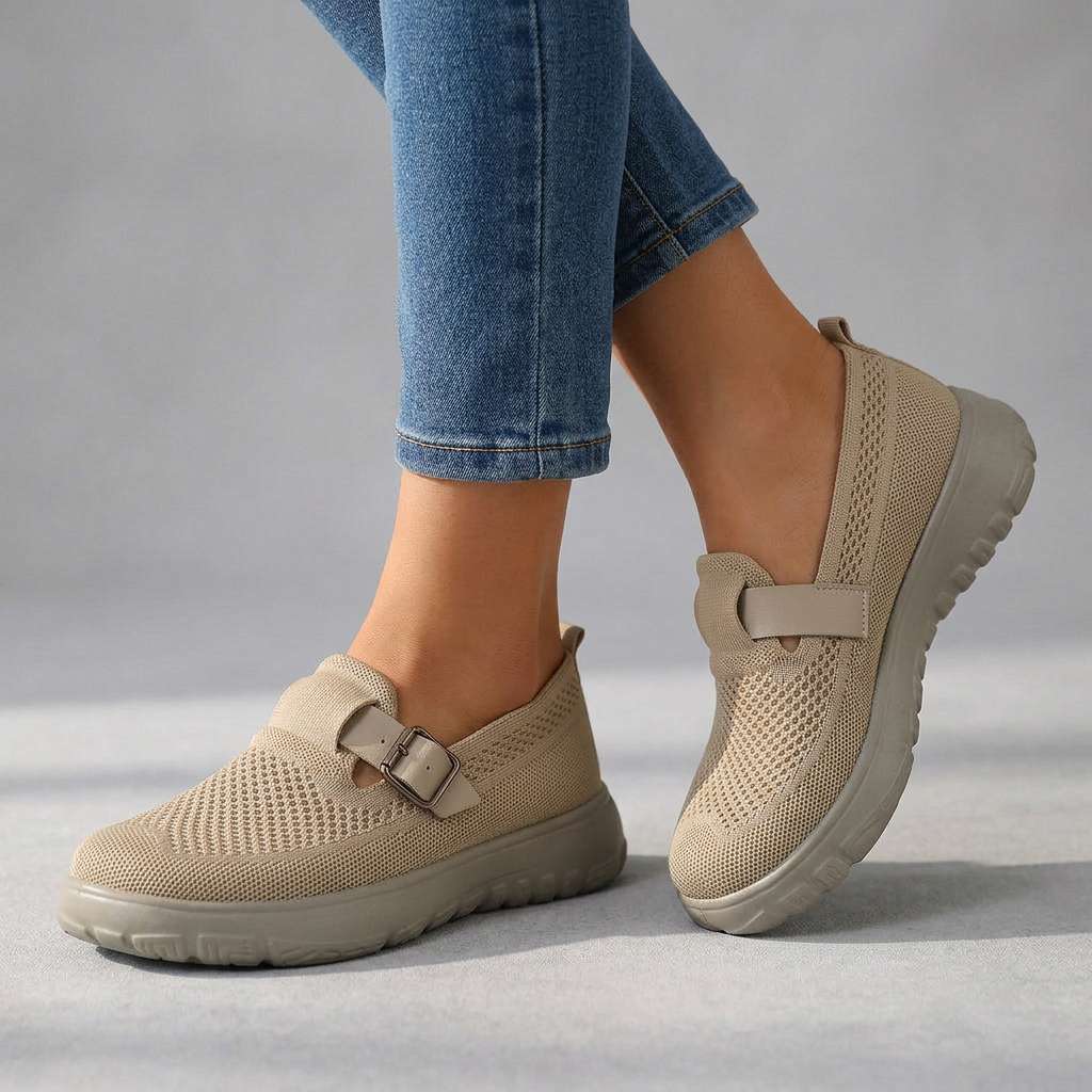 Women's Slip-On Trainers with Cushioned Insole