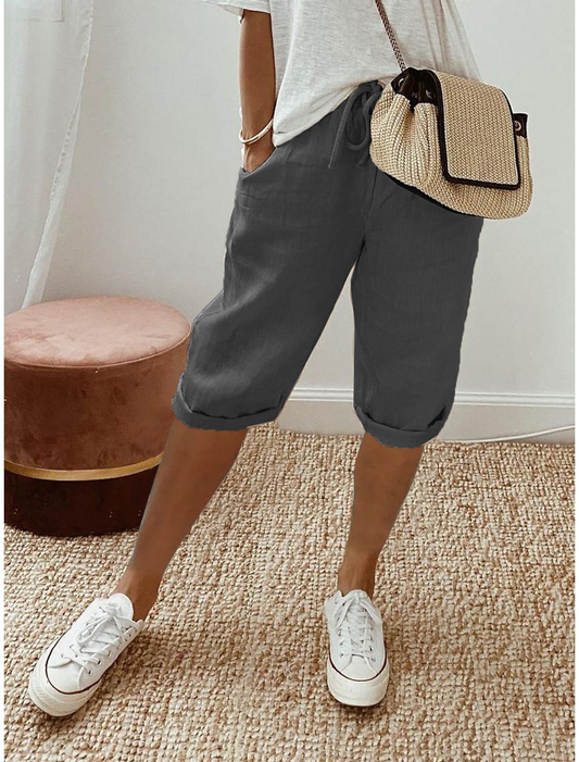 daisy | relaxed summer capri pants