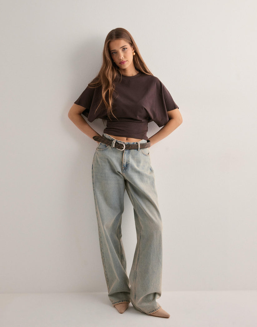 Amaya | Wide Sleeve T-Shirt with Tailored Fit