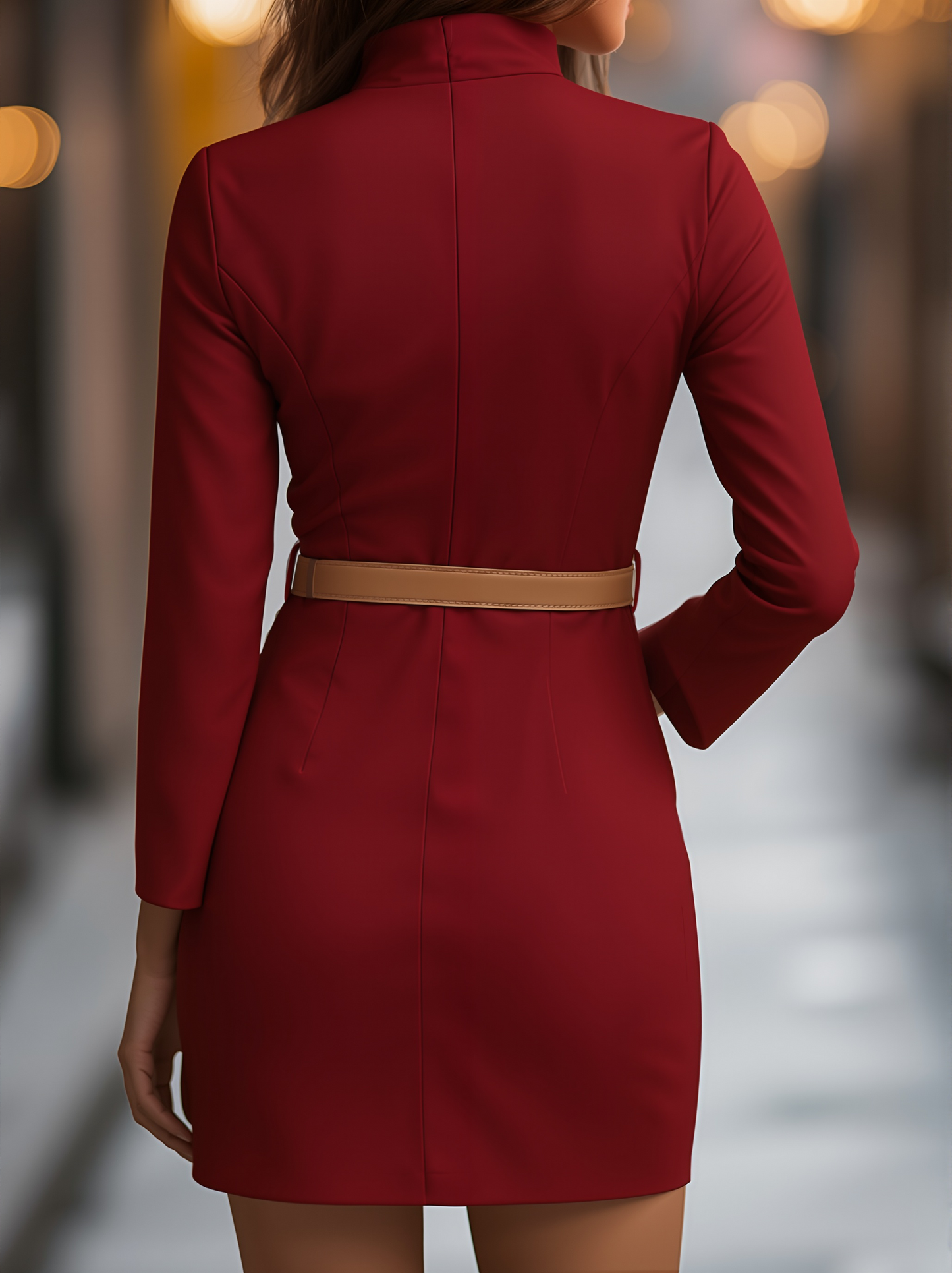Alice | A-Line Dress with Belt