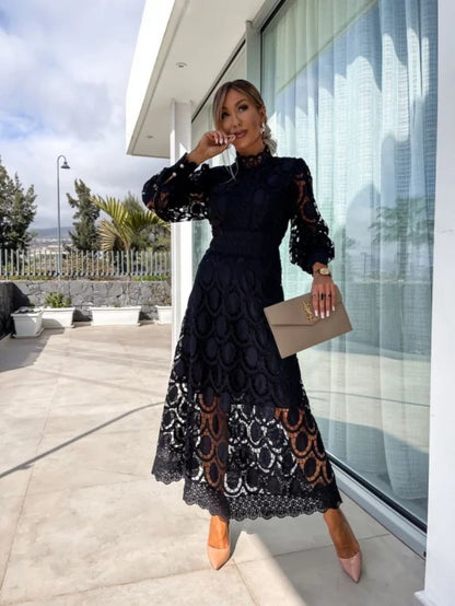 rosalind | long sleeve evening dress