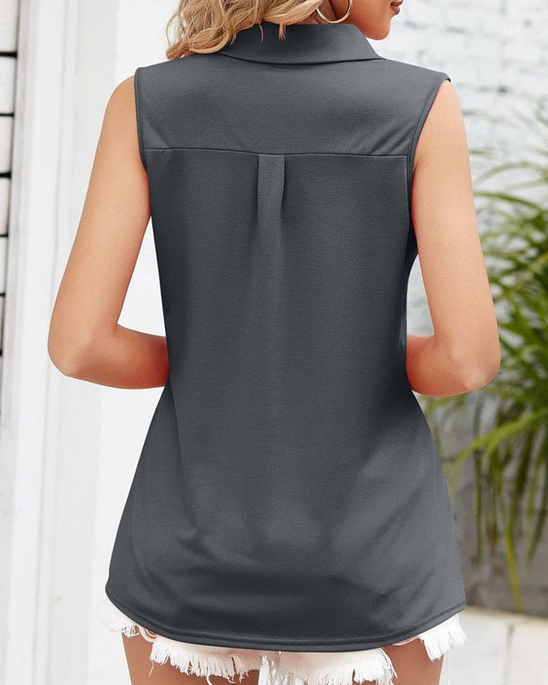 livia | lightweight sleeveless blouse