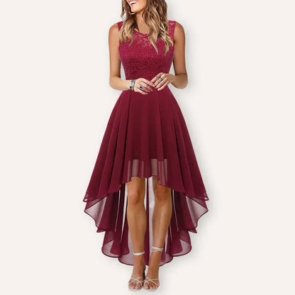 auresta | high-low wedding guest dress