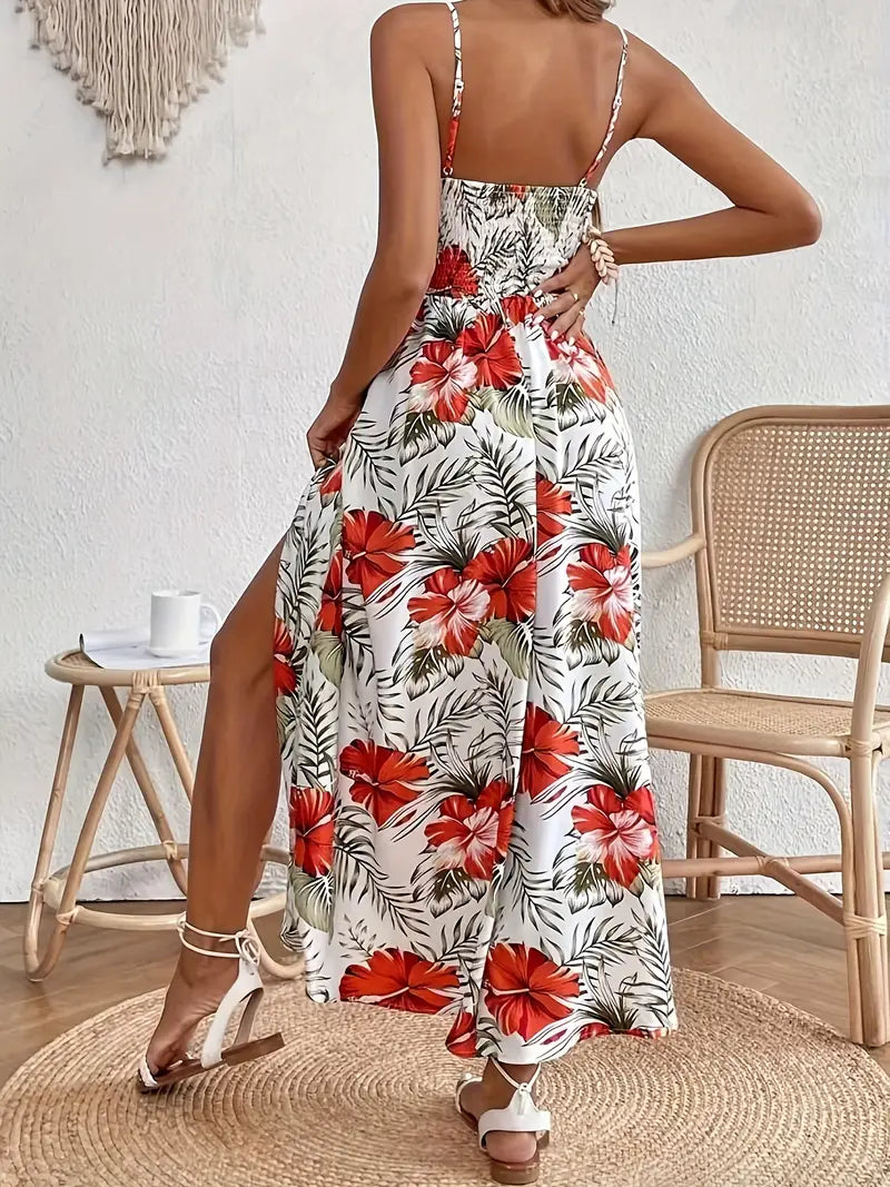 daisy | floral midi dress for summer weddings