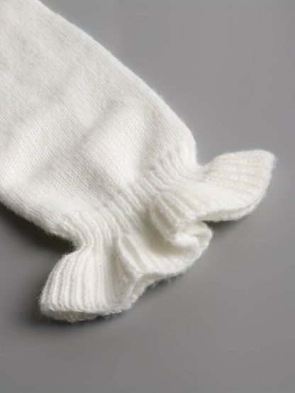 Darcey | Ruffle Blouse with Decorative Buttons