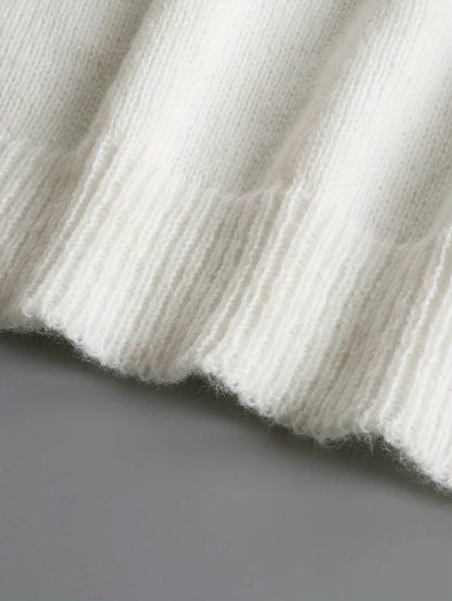 Darcey | Ruffle Blouse with Decorative Buttons