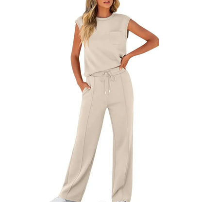 freya | oversized casual co-ord set apricot
