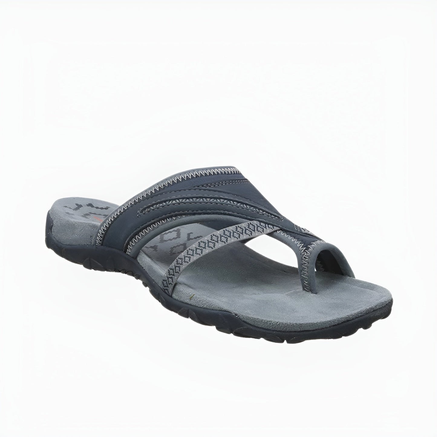 daisy | orthopedic cross-strap sandal grey