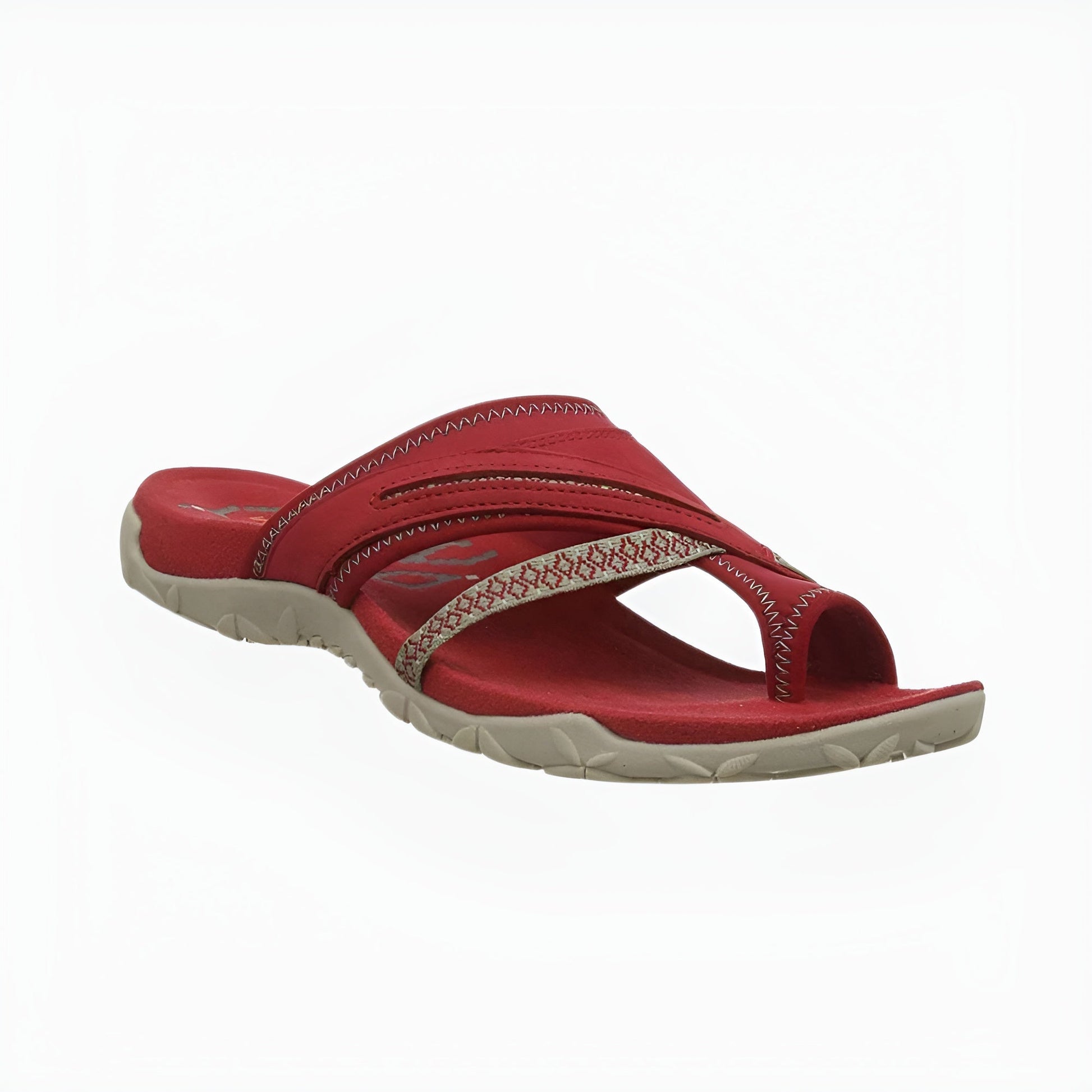 daisy | orthopedic cross-strap sandal red