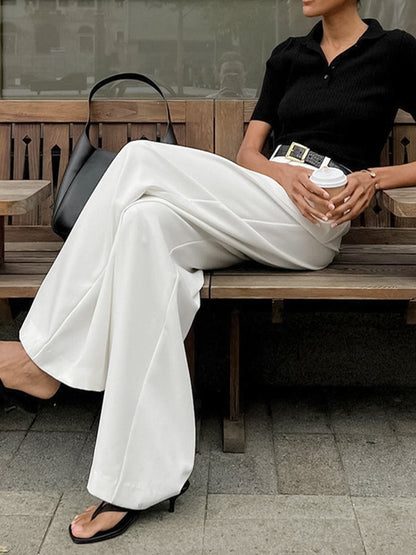 daisy | wide-leg office trousers