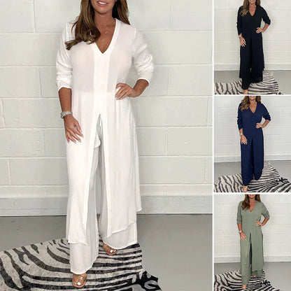 violet | relaxed two-piece loungewear set