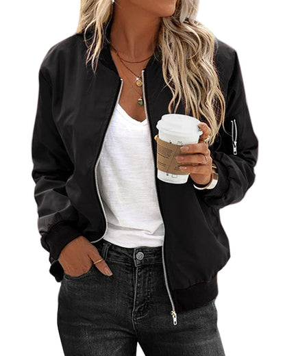 daisy | classic bomber jacket black