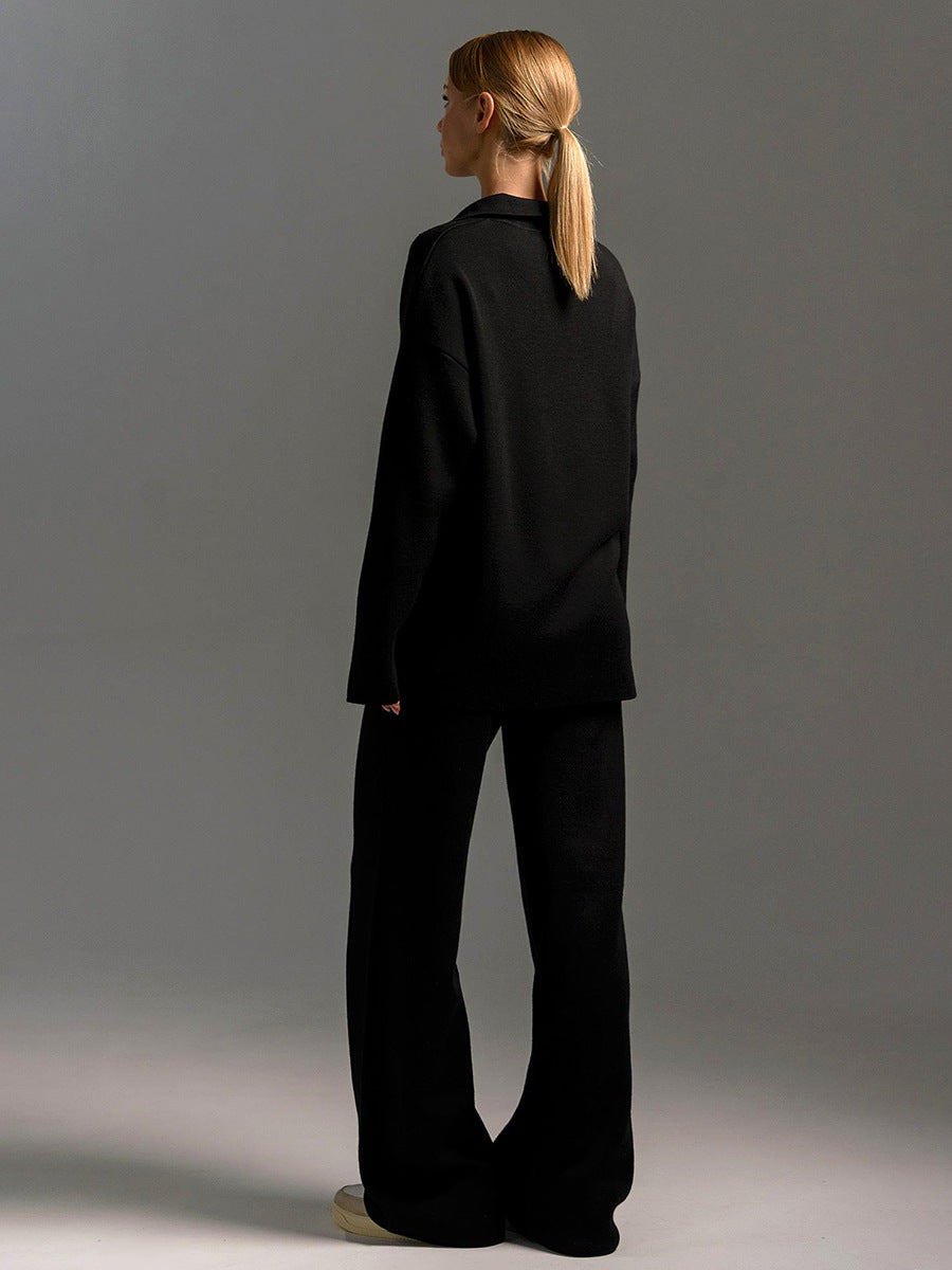 cecilia | collared relaxed lounge set
