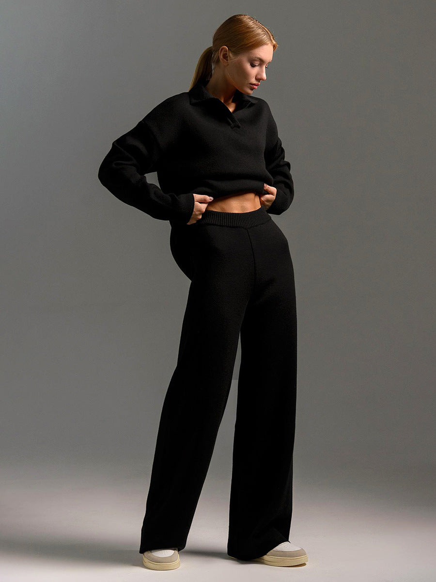cecilia | collared relaxed lounge set