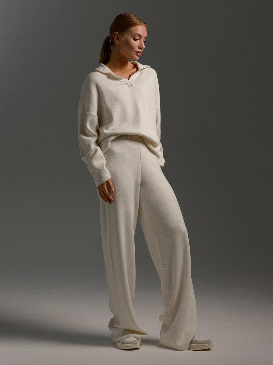 cecilia | collared relaxed lounge set