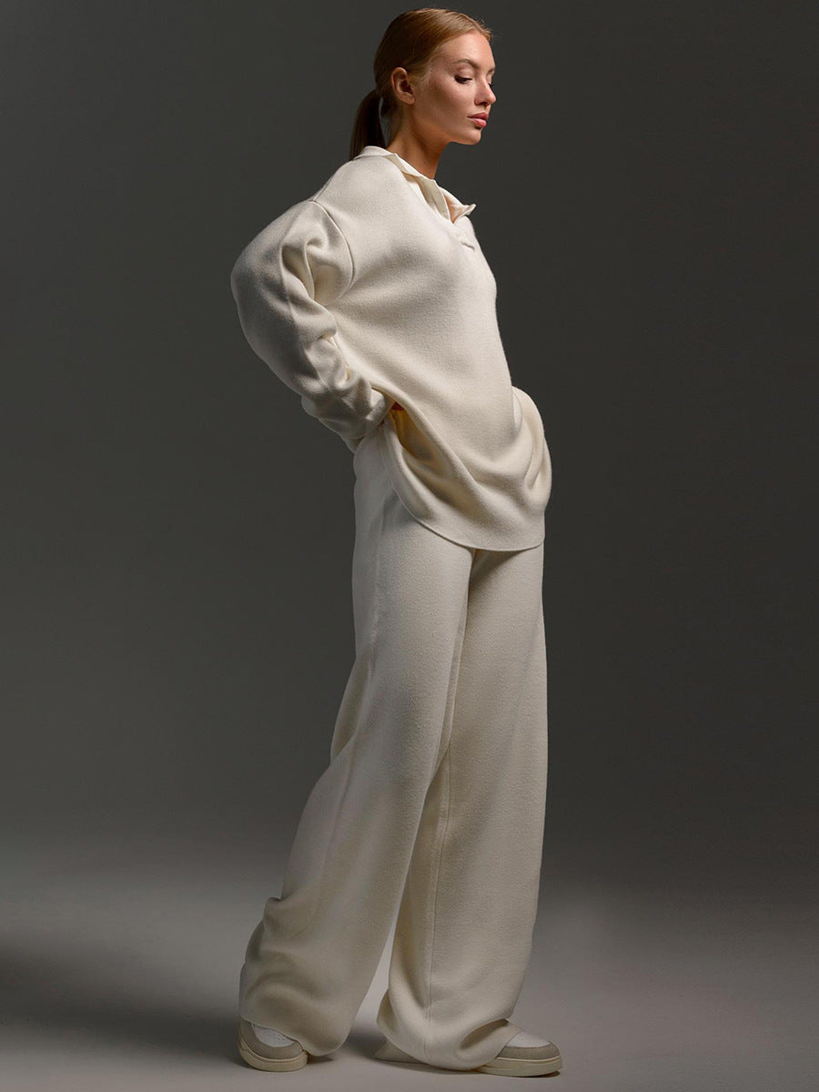 cecilia | collared relaxed lounge set