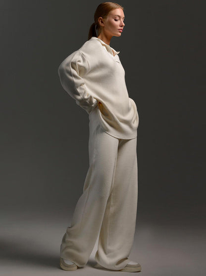 cecilia | collared relaxed lounge set