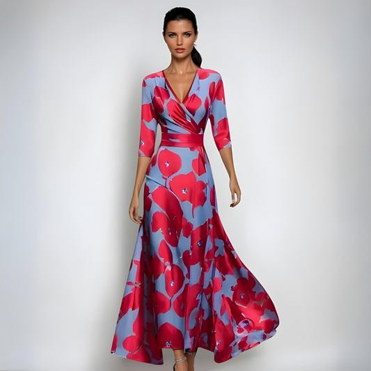 Ivy | Elegant Floral Dress for Summer
