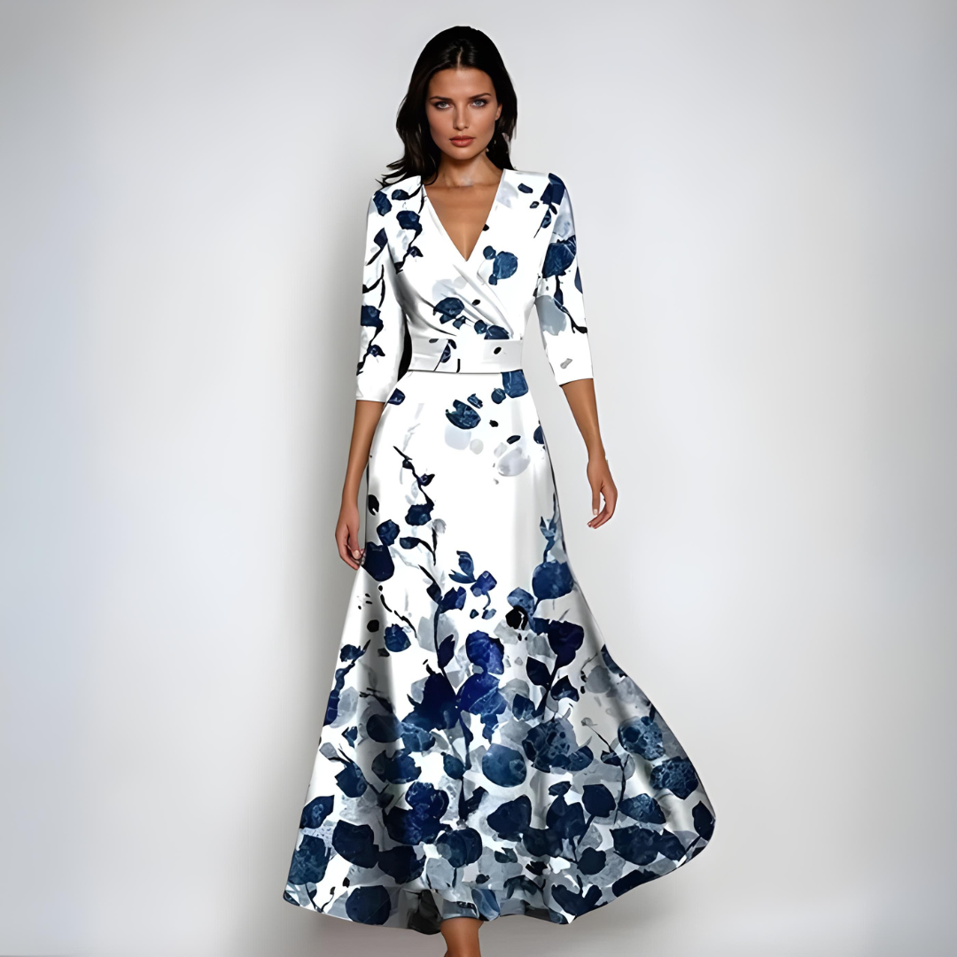 Ivy | Elegant Floral Dress for Summer