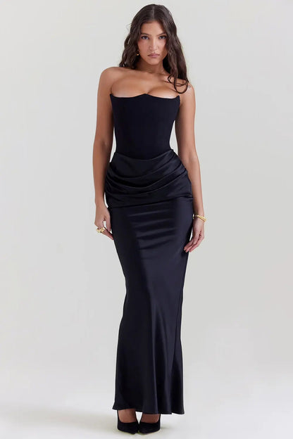 Amelia | Strapless Corset Dress