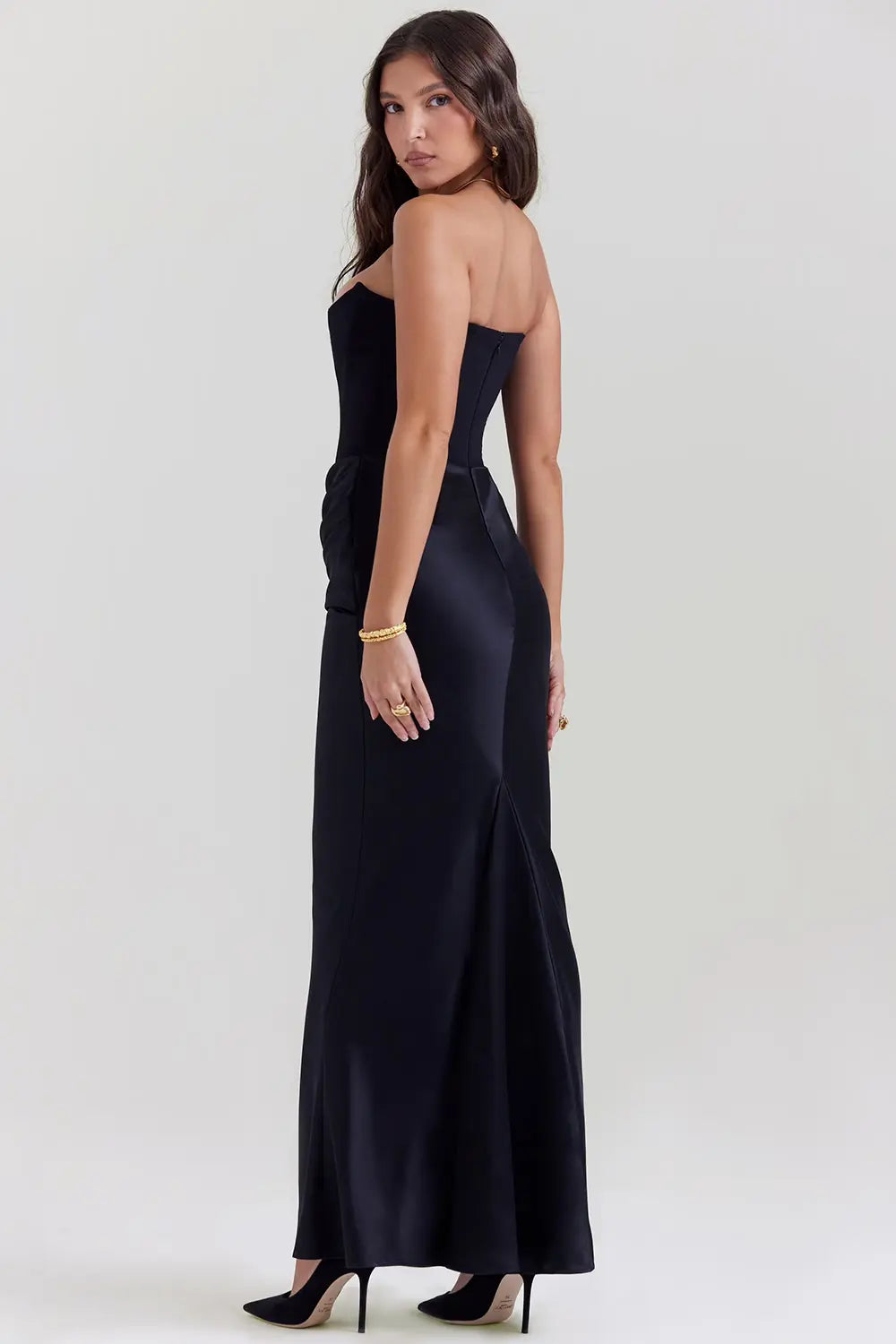 Amelia | Strapless Corset Dress