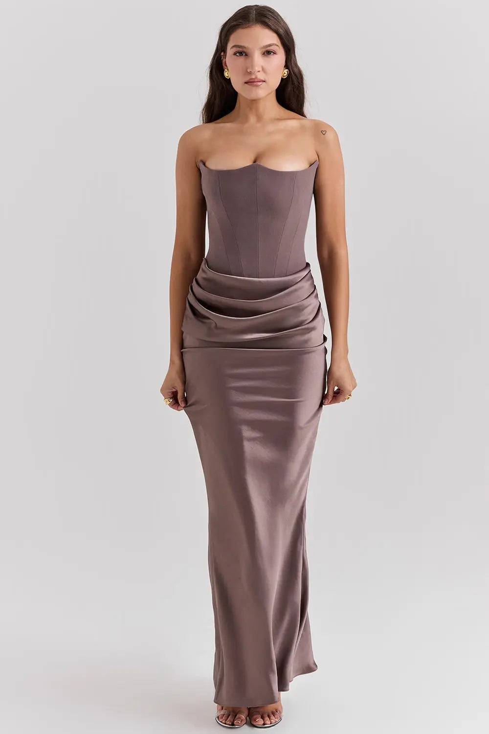 Amelia | Strapless Corset Dress