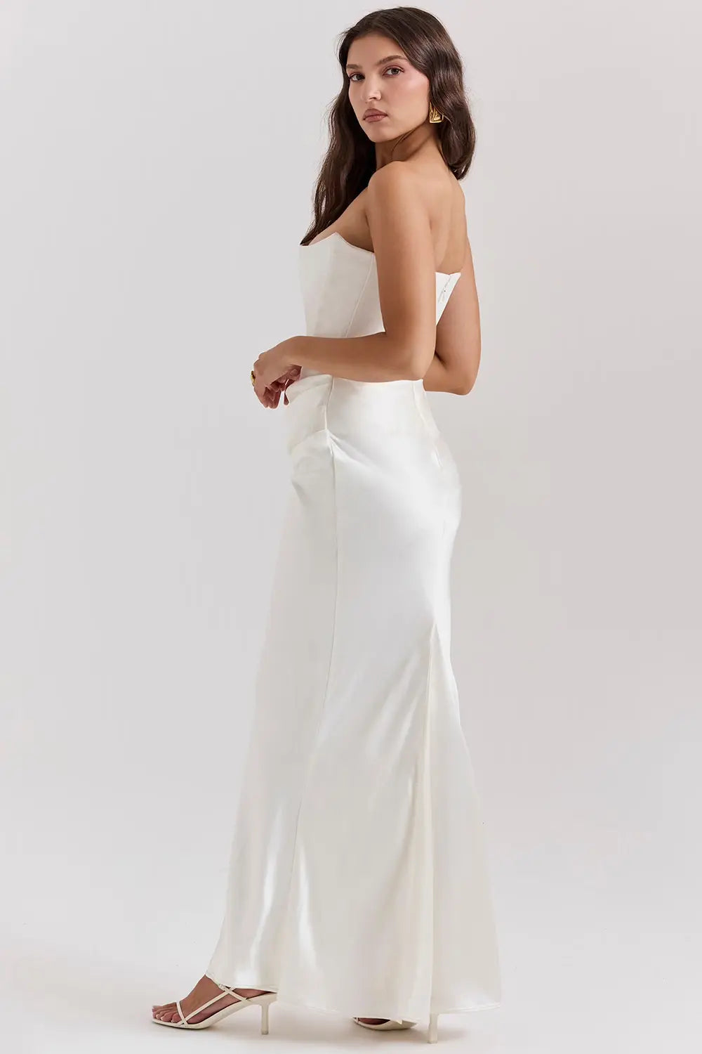 Amelia | Strapless Corset Dress