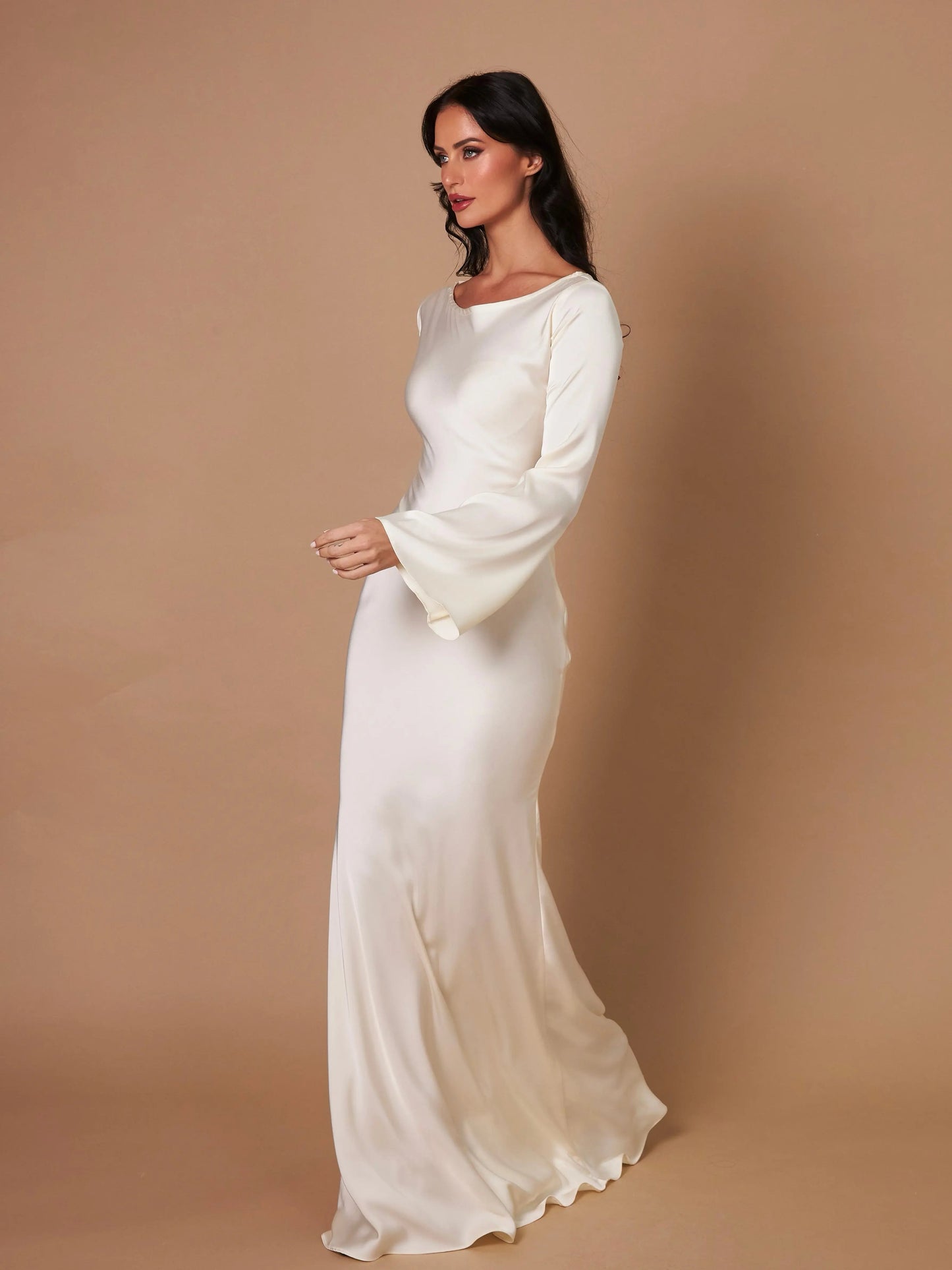 Elsie | Effortless Long-Sleeve Maxi Dress