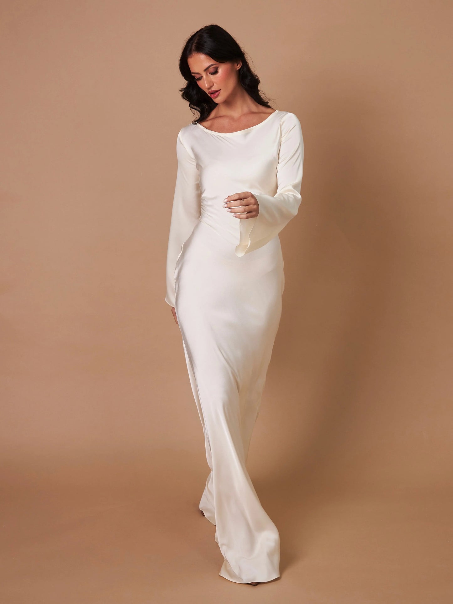 Elsie | Effortless Long-Sleeve Maxi Dress