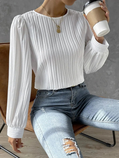 emma | timeless elegant blouse