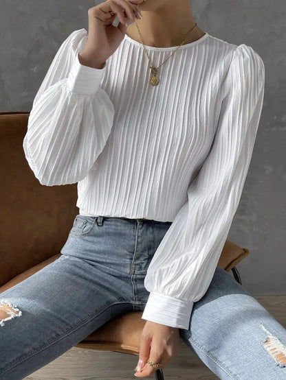 emma | timeless elegant blouse