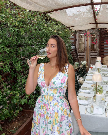 daisy | floral summer midi dress