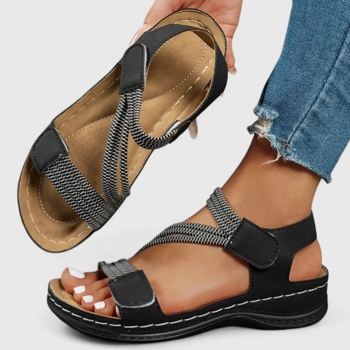 Women's Arch Support Sandals with Cushioned Insole