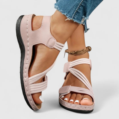 Women's Arch Support Sandals with Cushioned Insole