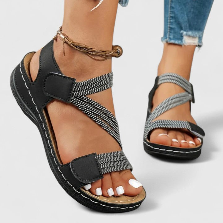 Women's Arch Support Sandals with Cushioned Insole
