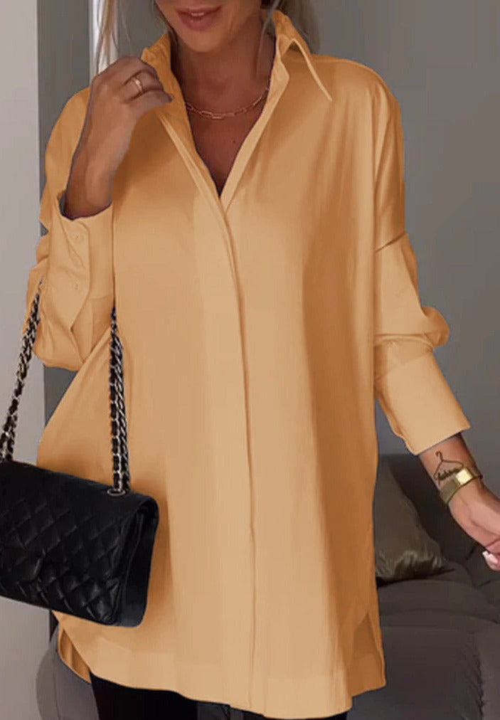 Women's Casual Blouse with Modern Design