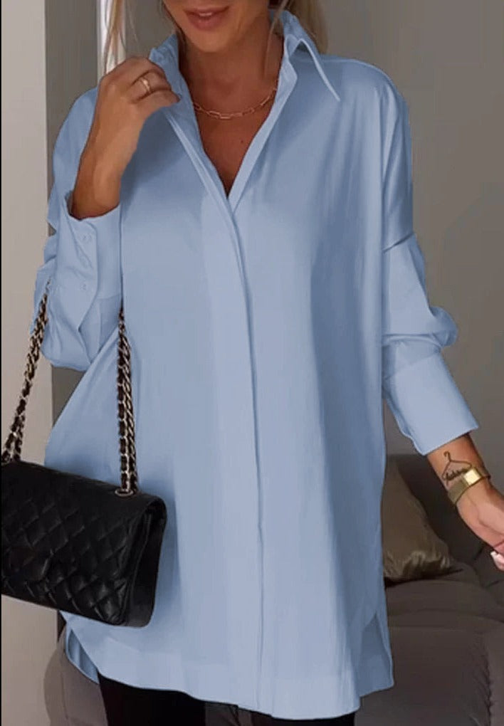 Women's Casual Blouse with Modern Design