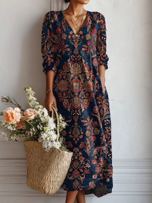 Women's Casual Dress with Practical Pockets