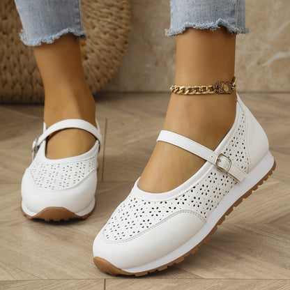 Women's Casual Shoes with Adjustable Straps