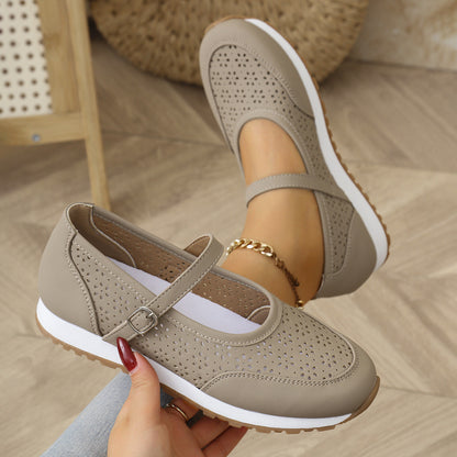 Women's Casual Shoes with Adjustable Straps