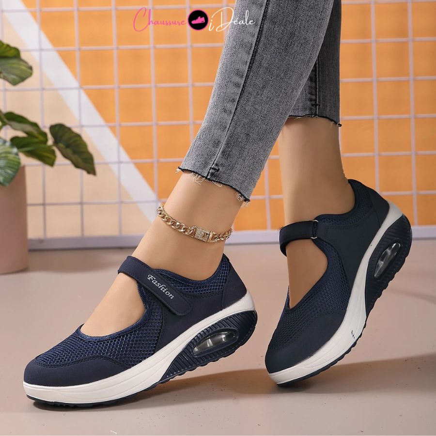 Women's Casual Shoes with Breathable Mesh Upper