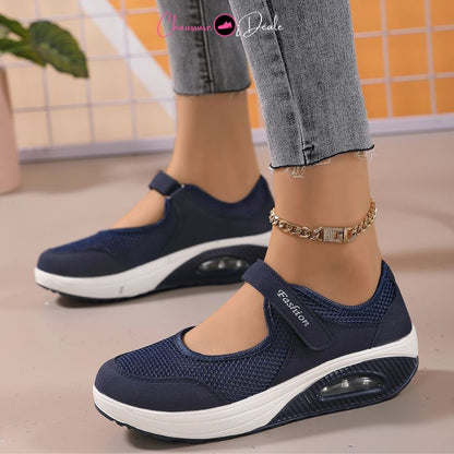 Women's Casual Shoes with Breathable Mesh Upper