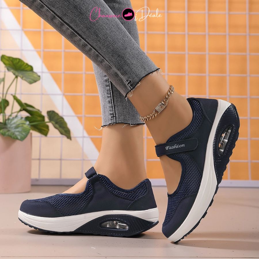 Women's Casual Shoes with Breathable Mesh Upper