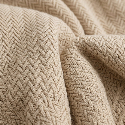 Women's Chunky Waffle Knit Jumper with Oversized Mock Neck