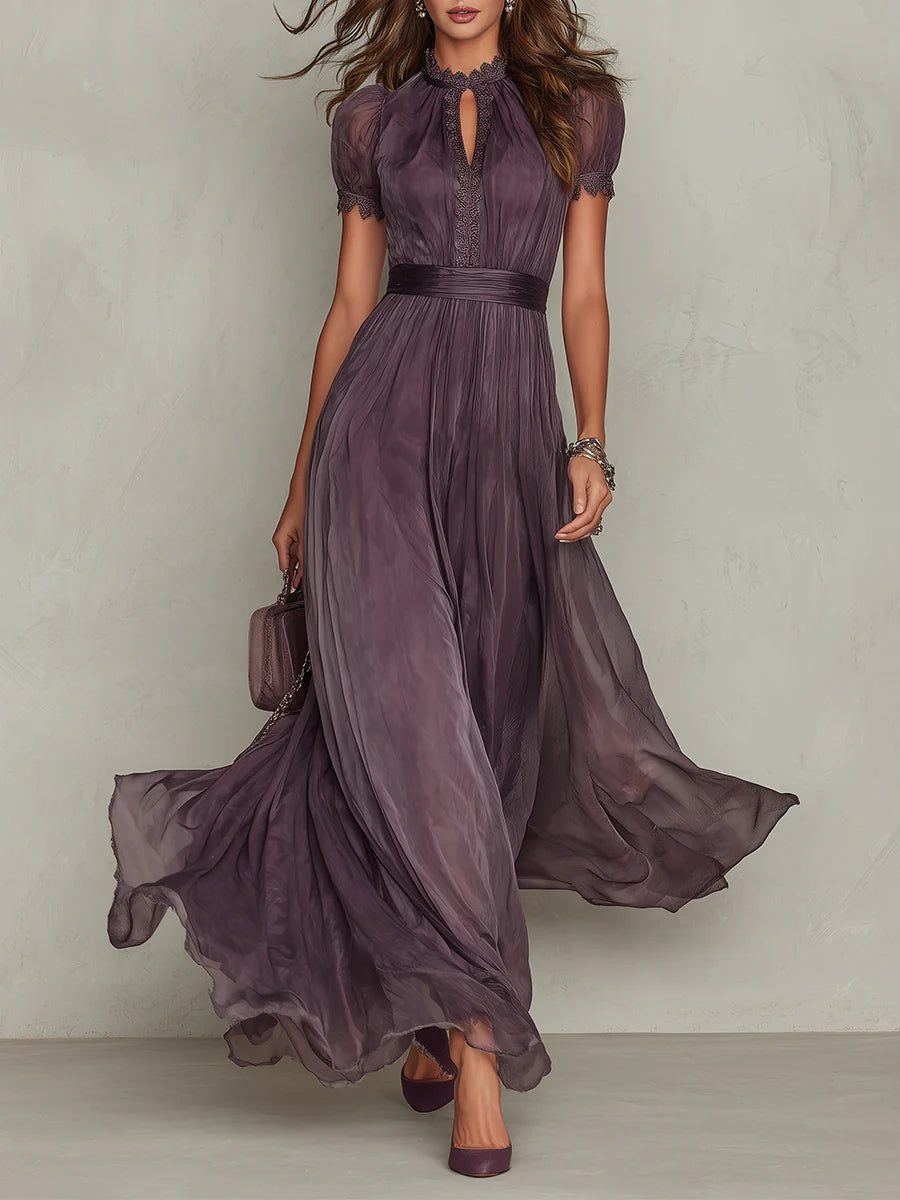 Women's Cocktail Dress with Vintage Neckline and Flattering Silhouette – Charlotte Peart
