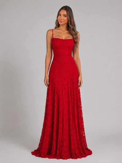 Women's Floral Maxi Dress with Sculpted Bodice